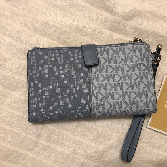 NWT Michael Kors NEW BUNDLE Large Leather Top-Zip Satchel & Matching Billfold - Picture 15 of 15